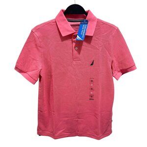 Nautica Mens Size XS‎ Tea Berry Classic Fit Anchor Performance Deck Polo NWT